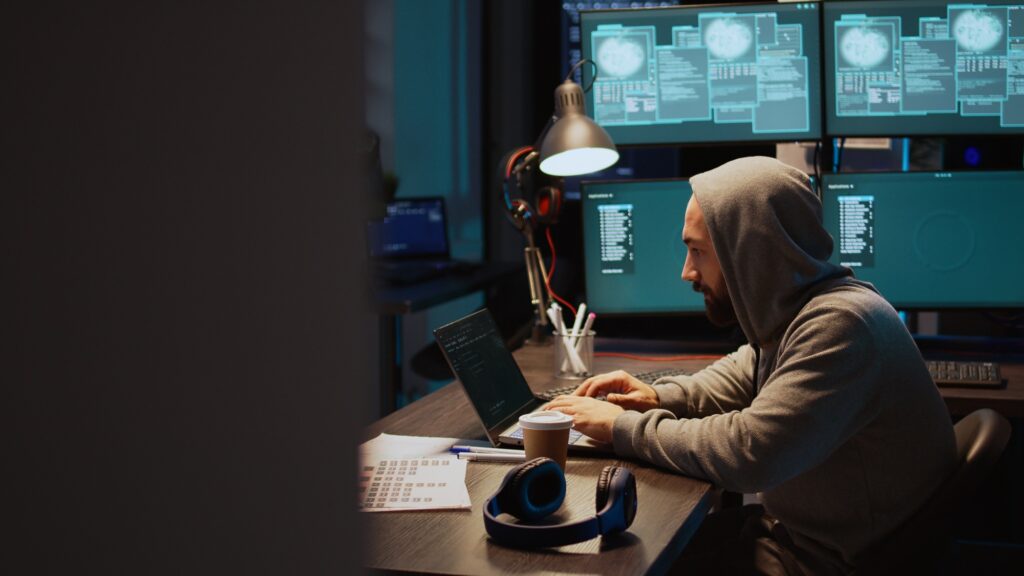 Dangerous coder hacking server to destroy information